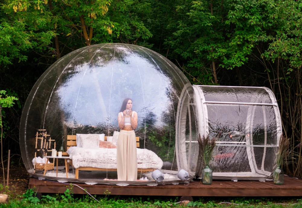 bubble tent dome outdoor